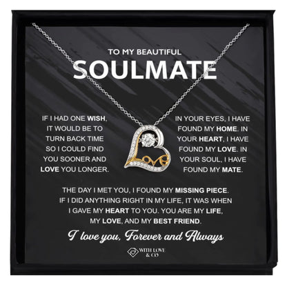 Soulmate Necklace - Love You Can Feel